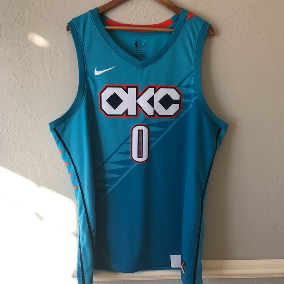 Nike Other - Nike Thunder OKC Westbrook Jersey NWT